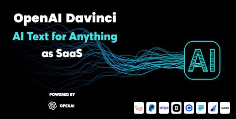 thumbnail image of OpenAI Davinci 5.2 – OpenAI Content, Text, Image, Voice, Chat, Code, Transcript, and Video Generator as SaaS