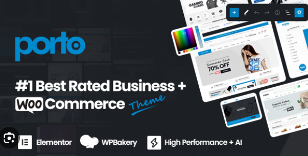 thumbnail image of Porto v7.2.10 nulled theme for wordpress